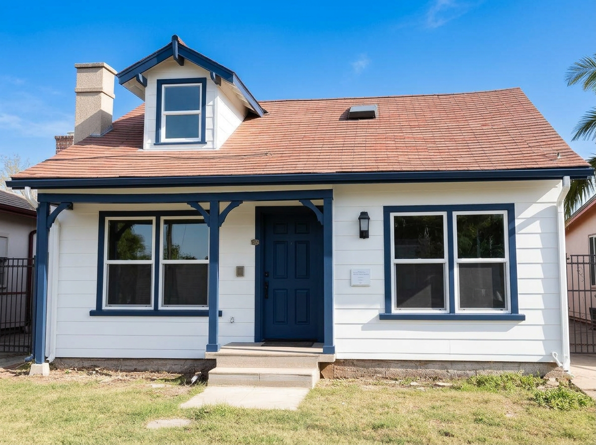 Exterior after