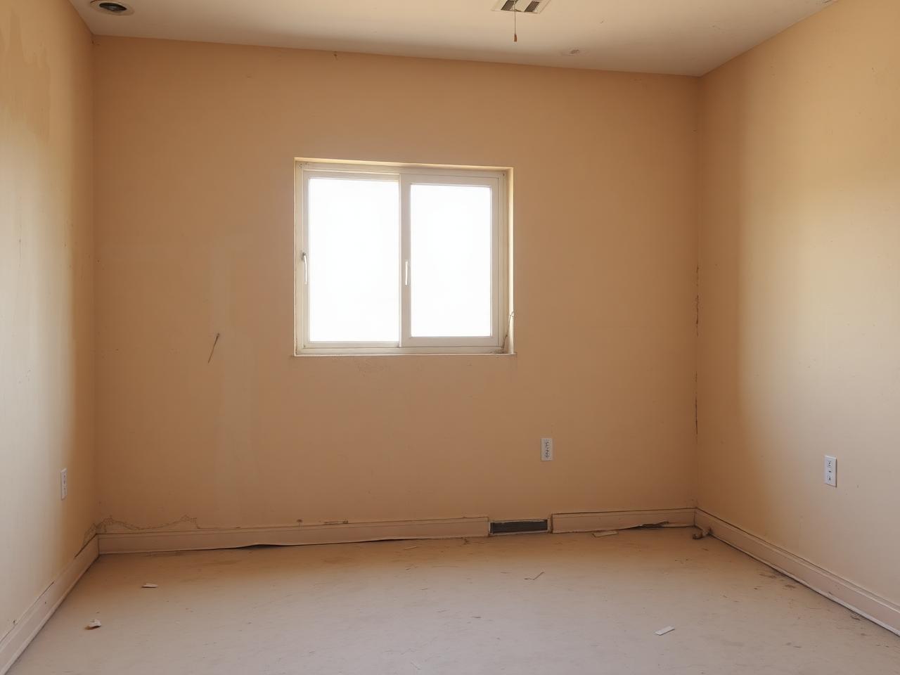 Interior room repaint before