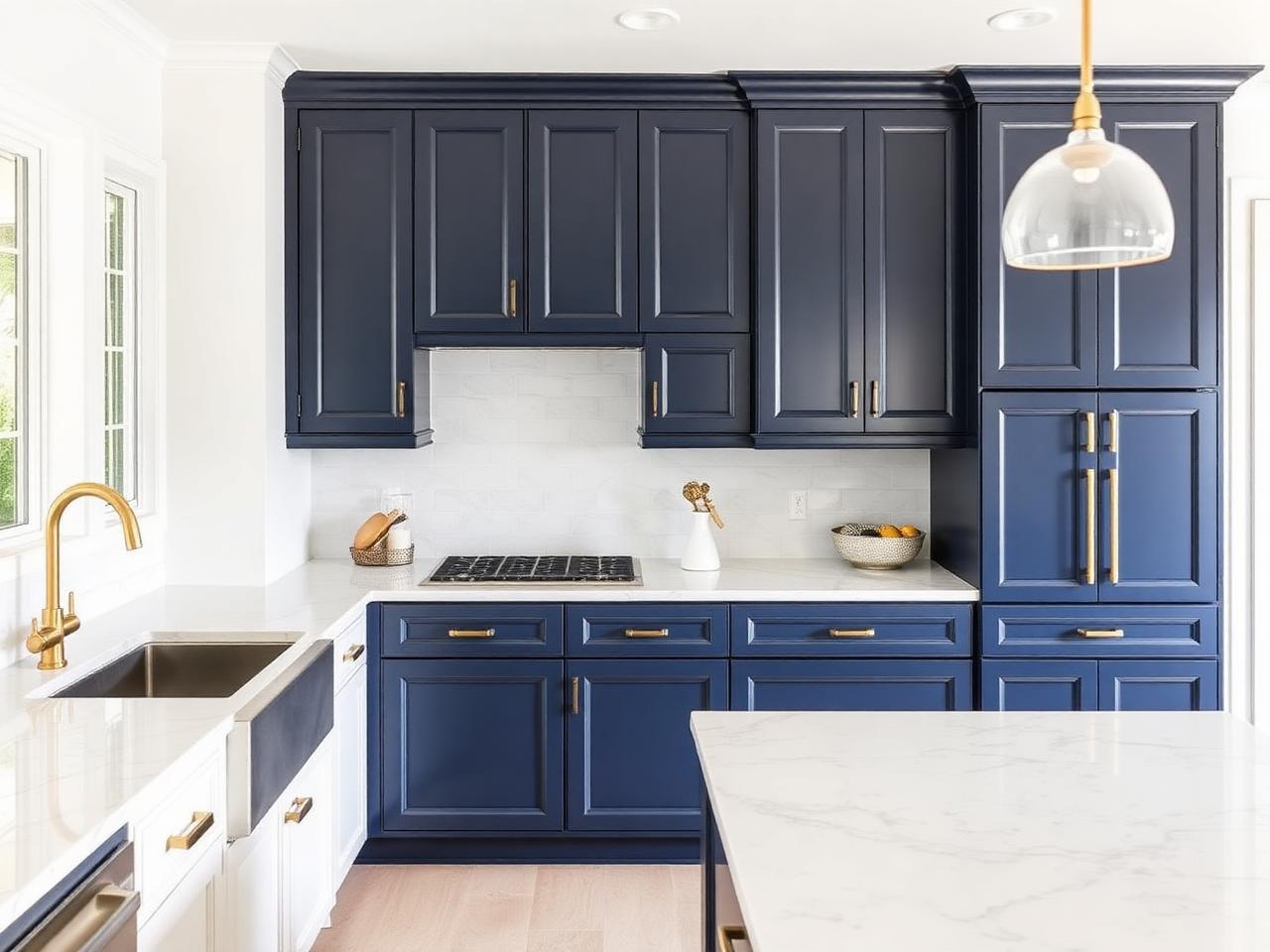 Premium kitchen cabinet refinishing