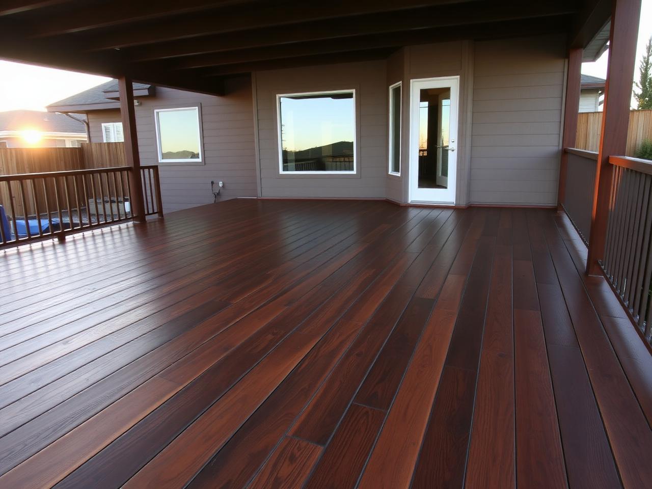 Deck Restoration & Stain